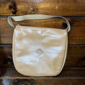 Mondani NY Tan Faux Leather‎ Shoulder Bag- OS